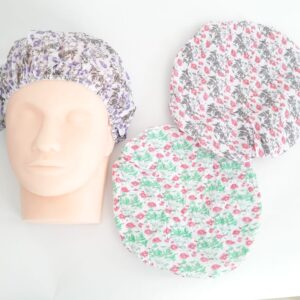 Gorro baño flor
