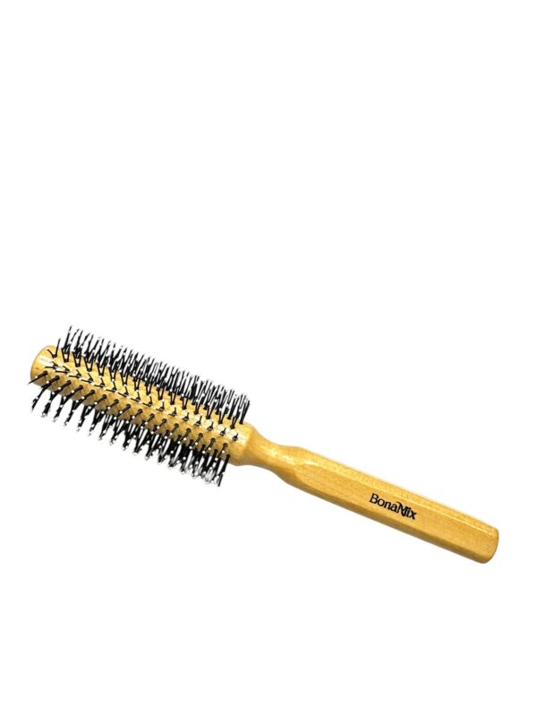 Cepillo madera puntos blancos