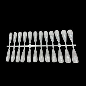 Uña press on stiletto transaparente *240pcs