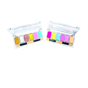 Efecto espejo metalizado uñas 6 colores
